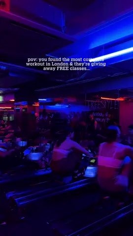 Want a FREE class at ROWBOTS? Head to our website… 🔥 #fitnessclasses #Fitness #rowing #classpass #londonfitnessclasses 