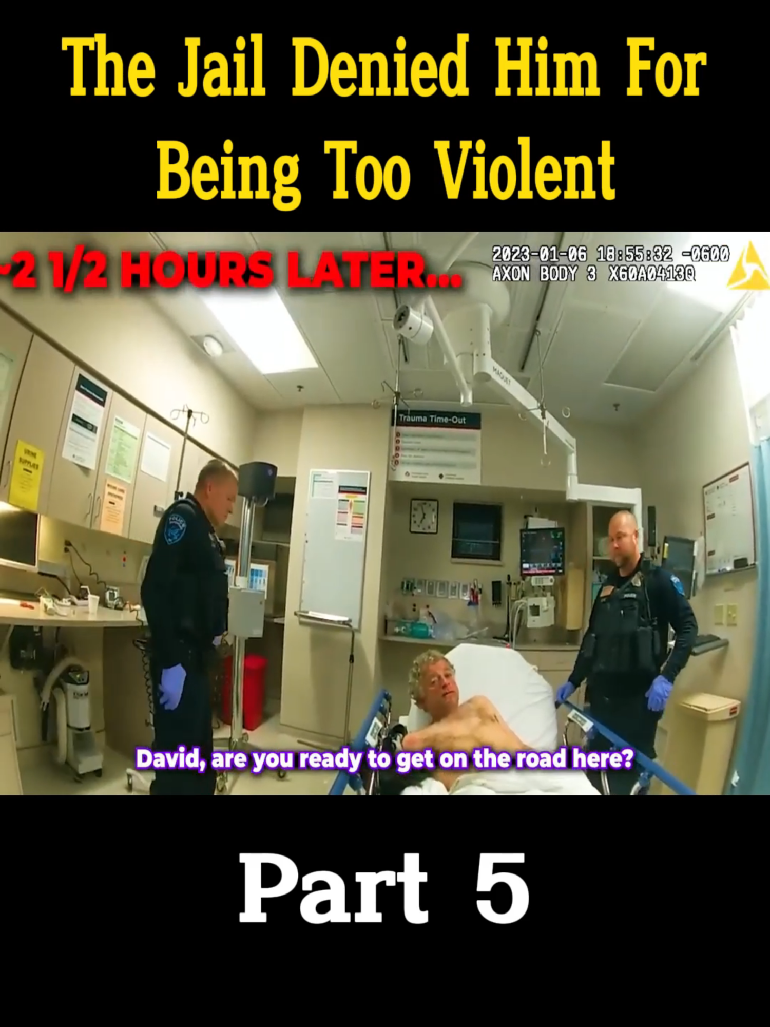 The Jail Denied Him For Being Too Violent part 5 #DrInsanityCrime  #bodycam  #scariest  #stories  #crime  #police  #fyp  #truecrime  #viraltiktokvideo  #foryouu