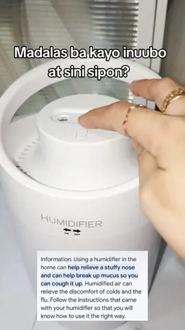 3 Liters nato mga mi, kaya hindi madali maubos ang tubig. #humidifier #fyp #fypage 