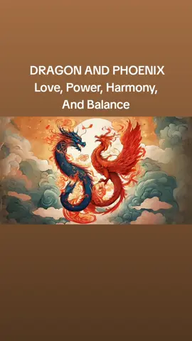 The dragon represents the masculine, with its strength and power, while the phoenix embodies the feminine, representing grace and beauty.  #hunnybumi #yinandyang #dragonphoenix 