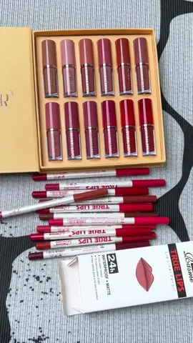 Elevate your makeup game with our curated Lipstick Set. Packed with trendy hues and housed in a luxurious box, it's not just makeup; it's a fashion accessory that screams sophistication.#Lipstick#lipliner#Gift#fyp#tiktokshop#TikTokFashion#buynow#fashion#shopping#shop#shoppingcart#buy