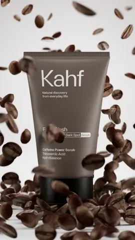 Baru! Kahf Brightening and Dark Spot Scrub🔥 Dengan fungsi yang sama, tapi lebih efektif untuk bantu cerahkan kulit dan lawan noda hitam. ✨ Saatnya upgrade skin care routine kamu, bro! 😎 #KahfBrighteningScrub #100xCaffeinePower #AntiDarkSpot