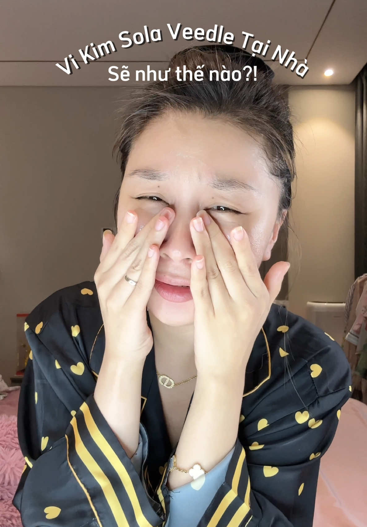 Up trend vi kim cùng Sola Veedle tại nhà và cái kết 🥹 #vikimsolaveedle #solawhiteningveedleshot 