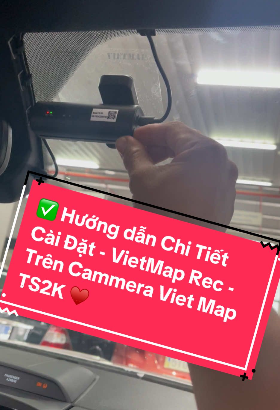 ✅ Hướng dẫn Chi Tiết Cài Đặt - VietMap Rec - Trên Cammera Viet Map TS2K ♥️ #camera_Vietmap #huongdancaivietmap #vietmap_ts2k 