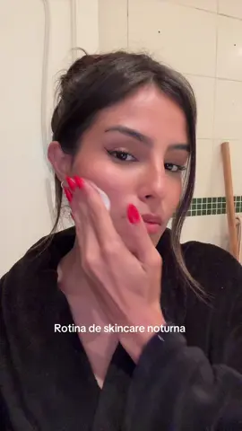 A minha rotina de skincare noturna bem simples #skincare 