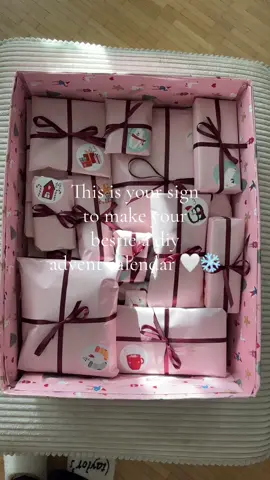 i love homemade advent calenders sooooo much ✨❄️🫶🏼 #adventcalendar #DIY #adventskalender2024 #selbstgemacht #giftideas #adventskalenderideen #fyp #fy