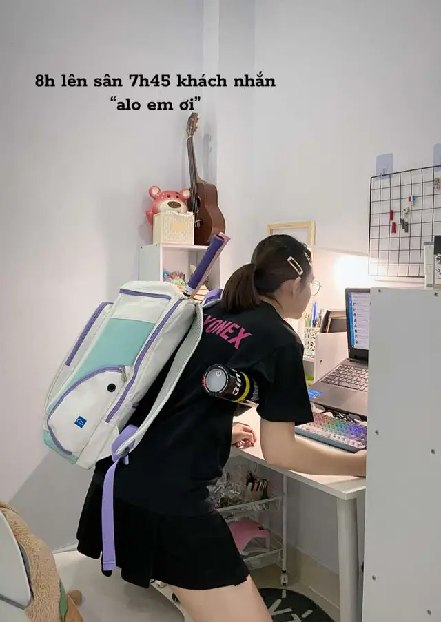 Gấp lắm gòi, lẹ lẹ 🥲  #badminton #girlcaulong #🏸 #badmintongirl #caulong #trending 