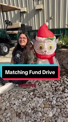 We are beyond thankful for all of our sponsors that are matching your donations through December 3rd! #givingtuesday #catrescue #savelives #cats #philanthropy 