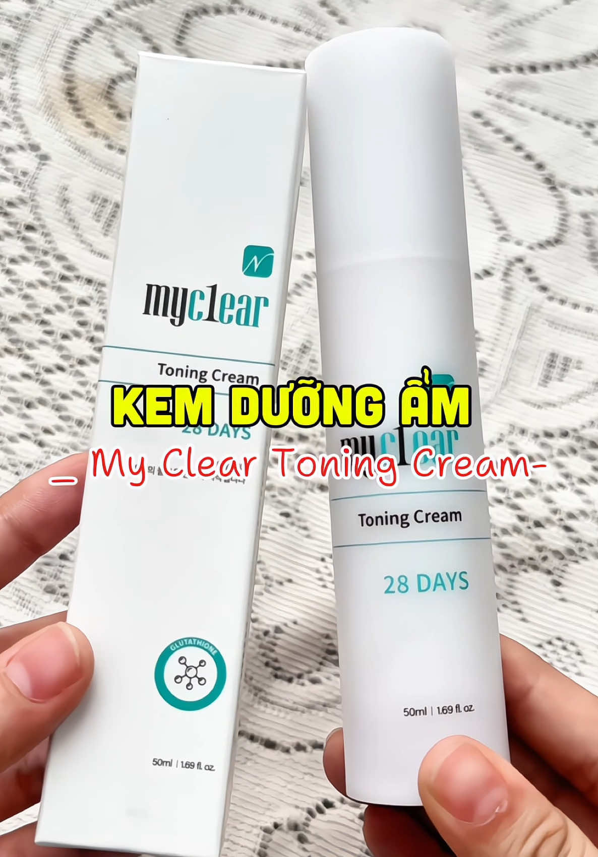 Vừa cấp ẩm vừa làm lớp makeup nhẹ nhàng cũng ok nè mấy bà #kemduongam #toningcream #myclear #skincare #reviewlamdep #fyp #haydireview 