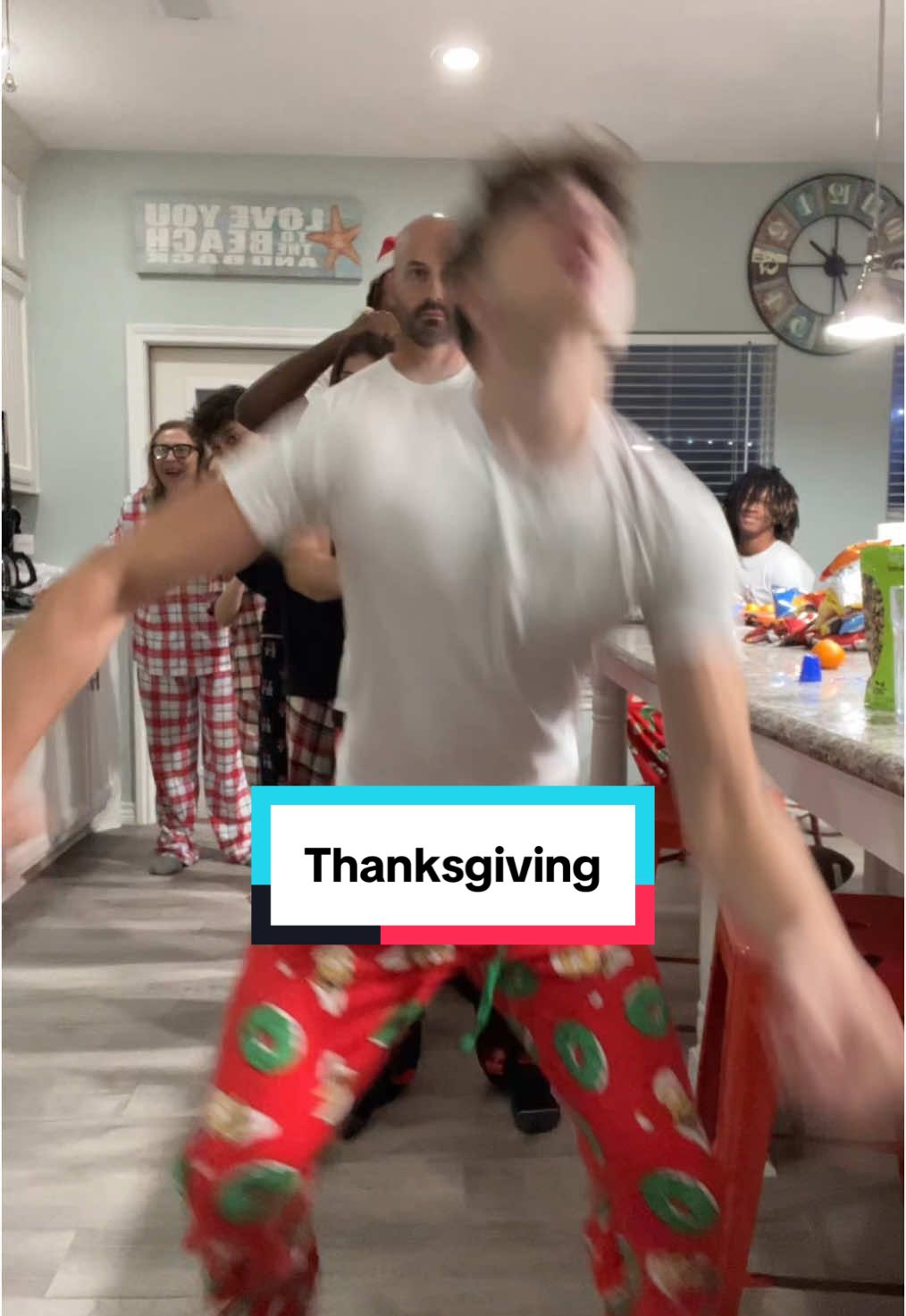 Happy Thanksgiving from our family to yours! We are grateful for you and the laughs we share here. #muchlove #thanksgiving #family #sullivanfamilytiktok 