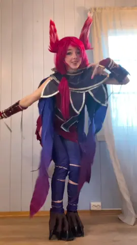 «we like to party» by vengaboys was one of our generation’s form of «brainrot»😭 #cosplay #leagueoflegends #xayah #xayahcosplay #xayahleagueoflegends #lolcosplay 