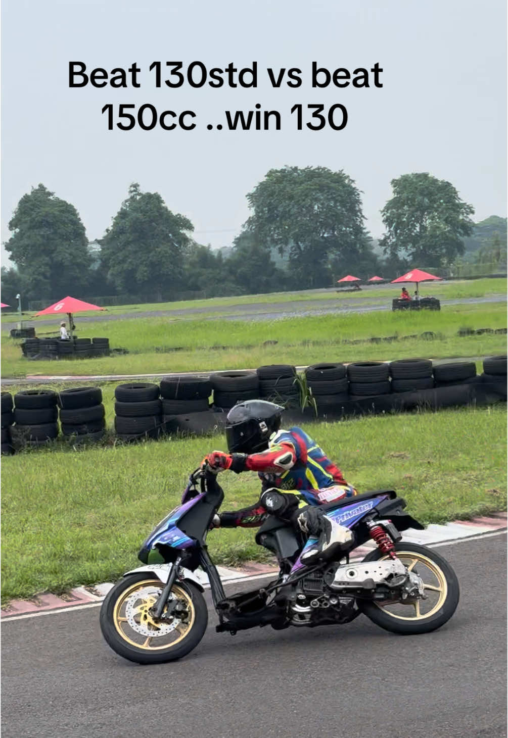 Beat 130cc STD Asapi Beat 150cc Roadrace Sentul karting#fyp #bts #balapmotorindonesia #roadrace #beat #maticrace #motoprix 