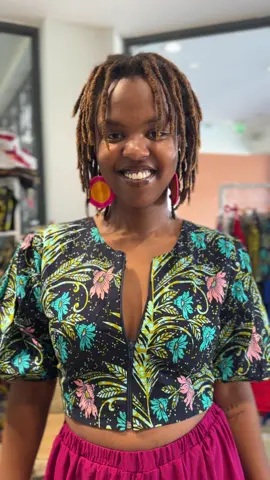 You will definitely be looking like a 10/10 in our Luna zipped crop top. . Talk to us on 0799174548 to order yours today. . #ankarawear #ankaradesigns #africanwear #ankaratops #AnkaraFashion #outfitinspo #minimalist #giftideas #nanyukitiktokers #ankaravibes #CulturalChic #kitengefashion #kitenge #croptop #madeinkenya #buykenyabuildkenya #colorful #trendyankaradesigns #ankaratrends 