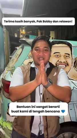 Terima kasih banyak, Pak Bobby dan relawan! Bantuan yang diberikan sangat bermanfaat untuk kami yang terdampak banjir. Semoga kebaikan ini terus membawa manfaat bagi semua.🙏✨ #bobbynasution  #bobbyforsumut  #bobbysurya  #bumantarateam  #banjir  #xyzbcafypシ  #fyp  #fypp