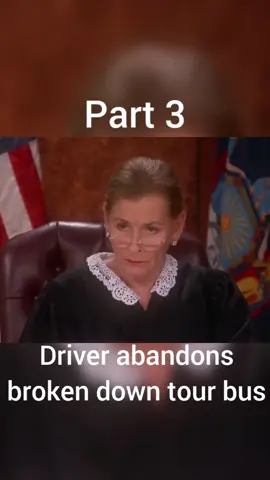 part 3 Drivers abandons broken down tour bus #judgejudy #judgejudy #viral #judgejudy 