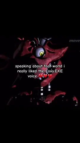 I LOVEE HOW HE SOUNDS WGGGR  #fivenightsatfreddys #foxythepiratefox 