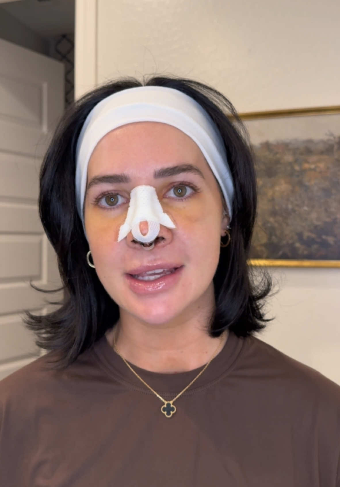 Happy Thanksgiving 🤎🦃 so grateful for each + every one of you! Hope you have the best day with your loved ones 🤟🏼✨ #fyp #viral #nosejob #rhinoplasty #nosejobcheck #nosejobrecovery #trending #grwm #getreadywithme #chitchatgrwm #ditl #Vlog #mom #MomsofTikTok #momlife #motherhood #thanksgiving 