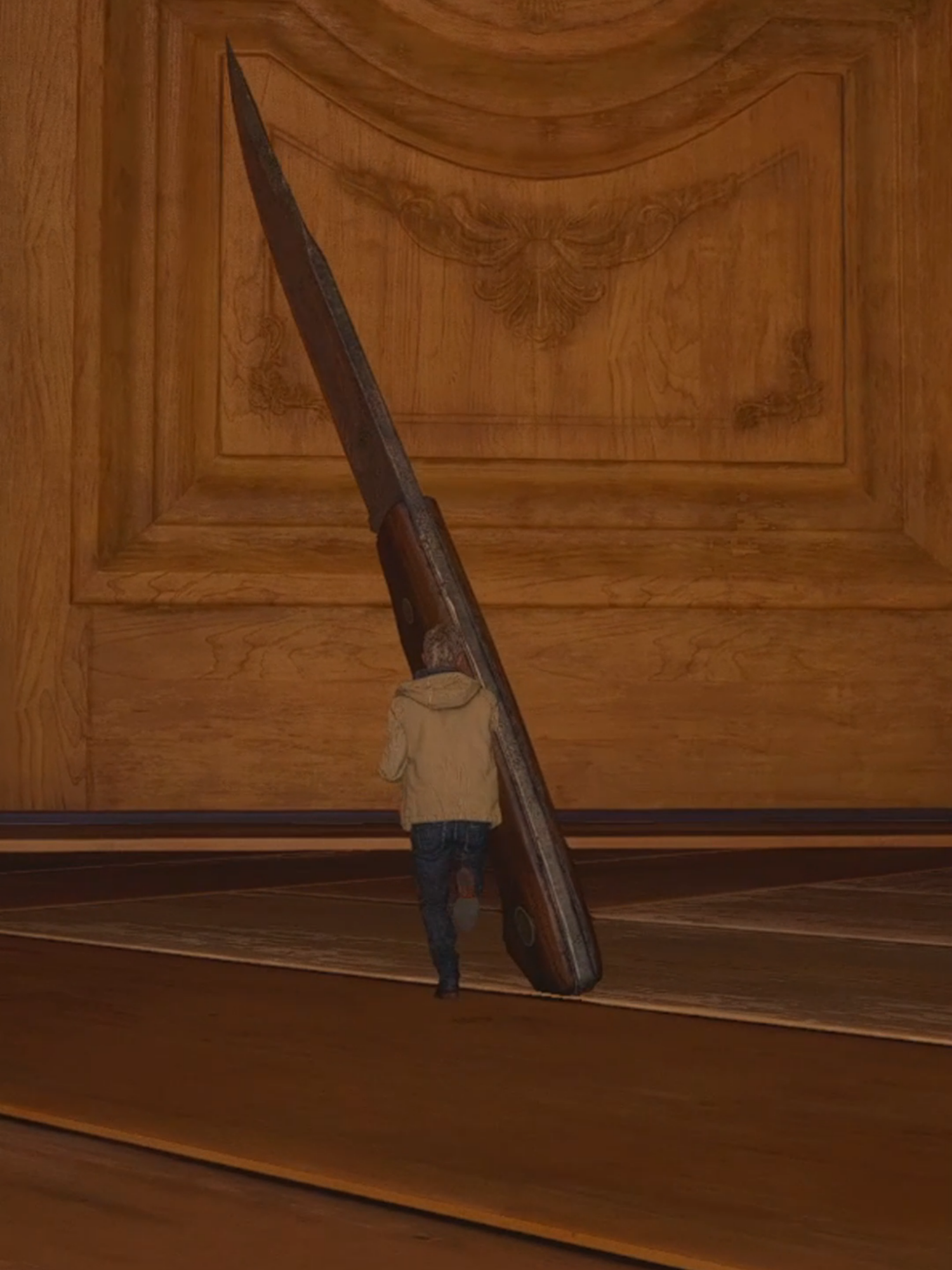 1% height 100% courage! small ethan, big trouble | resident evil village mods #residentevil #residentevilvillage #residentevil4 #mod #mods #residentevilmods #ladydimitrescu