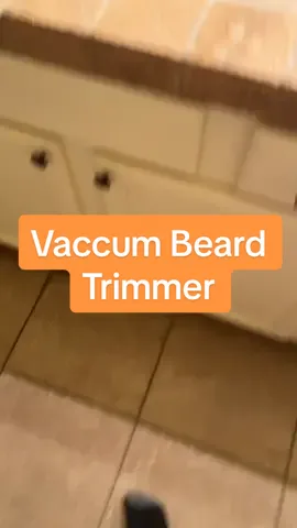 Vaccum beard trimmer that will help with all that hair around the sink 🤢 #vaccumbeardtrimmer #beardtrimmer #facialhairremoval #hairtrimmer #giftsformen #giftformen #menessentials  #menessential #menaccessories 