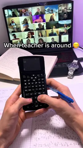 Forget studying🥱 #clutchcalc #cheatcalculator #exam #math 