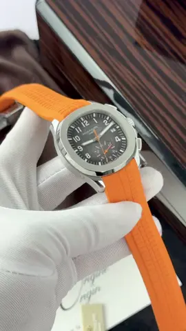 Patek Philippe Aquanaut 5968A Orange Rubber Strap