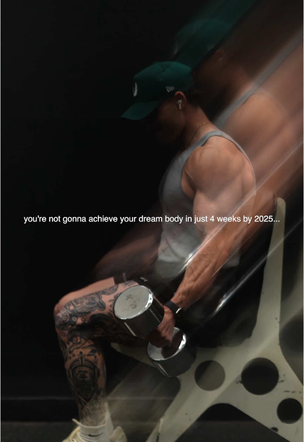 The longer you wait the longer it’ll take. Join us. Full plan 🔗 in b!0 #trainwithapurpose #buildmuscle #hypertrophytraining