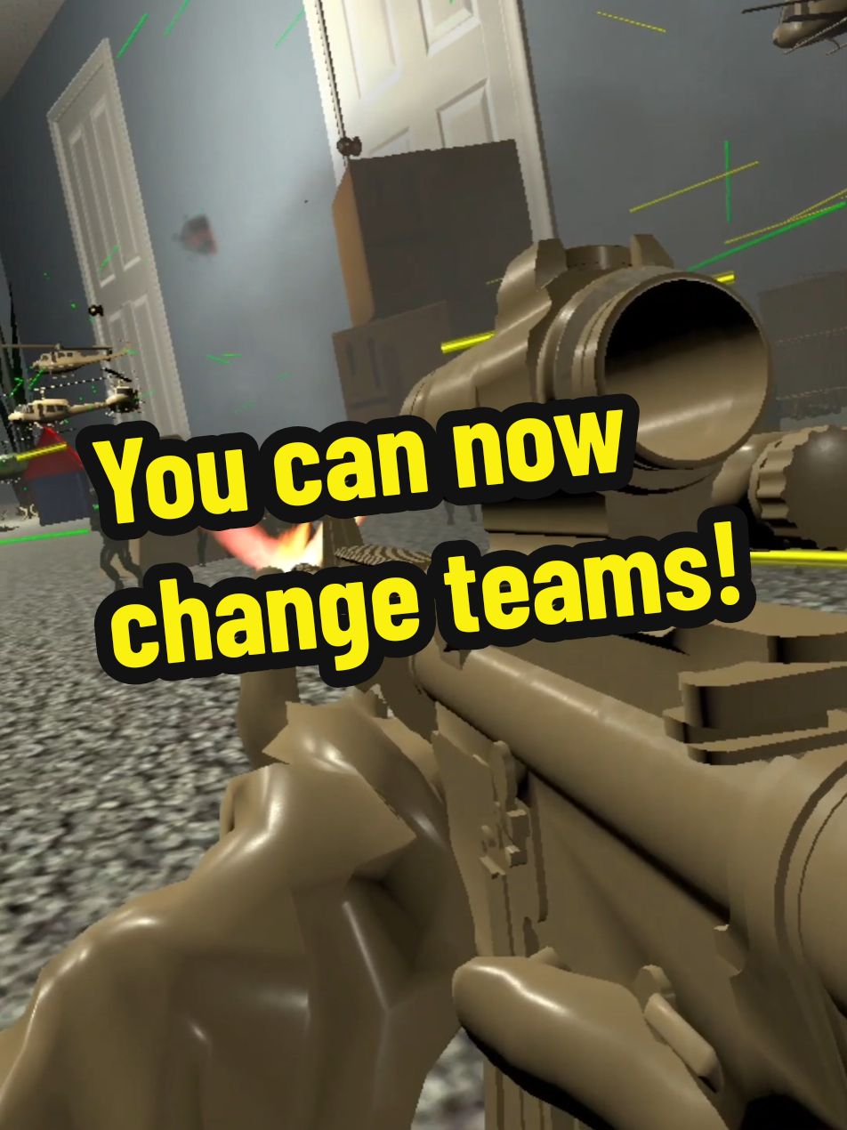 Update 12.1.5 is out now! You can now change teams and more! #virtualreality #toysoldiers #armymen #vr #game #vrgame #sandbox #update 