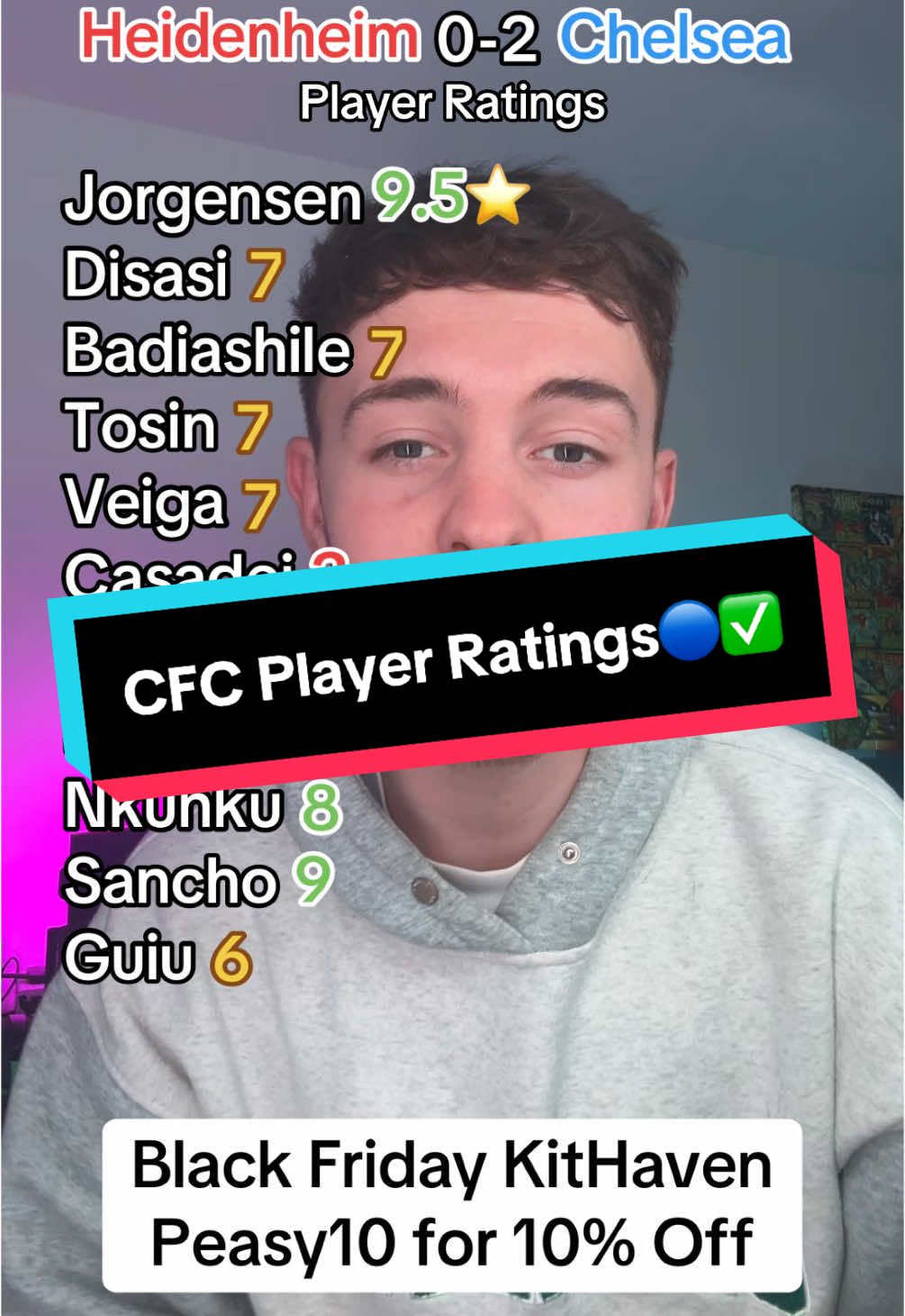 Replying to @Sayer Chelsea Player Ratings for our 2-0 Win over Heidenheim🔵✅#chelsea #chelseafc #heidenheim #playerratings #rating #sdpeasyyt 