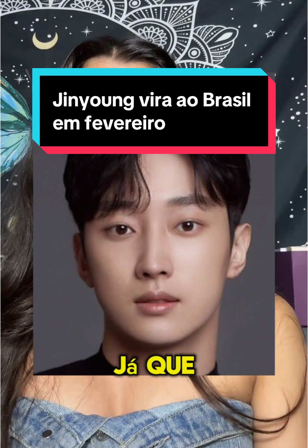De acordo com Flesch o ator e ex integrante do grupo B1A4 Jinyoung virá ao Brasil em fevereiro!!  #jinyoung #doramacoreano #kdrama #dramakorea #doramasbrasil #doramaslovers 