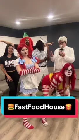 “The Fast Food House Does a TikTok Trend!” 😀💃🏻🍔 @Scuba Steph @Lux.cher @ItsGoodBurgerEd @Joseph Ryan Hanson @Sean C. Swanson #fastfoodhouse #wendys #habit #mcdonalds #kfc #goodburger #chillis #dancechallenge #dancetrend #gotye #somebodythatiusedtoknow 