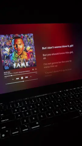 Up to you - chris brown 🎶 #fyp #lyrics #applemusic #trending 