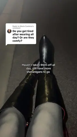 Replying to @Maria Cardona #kneehighboots #winterboots #comfortableshoes 