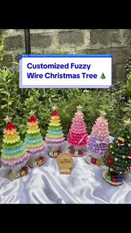 Thank you so much for trusting 🥰😍 for orders dm us on fb AELLA’S CRAFTS. THANK YOU. #christmas #christmastree #DIY #fuzzy #fuzzywire #christmastreedecor #christmasdecor #tabletop #handmade #MadeWithLove #bataan #bataanbased #pipecleaner #chenillewire #rainbow #colorful #pinkpurple #cute #cutegiftideas 