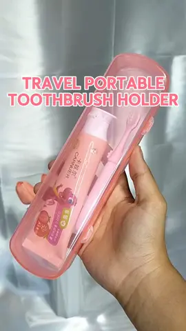 Pwede din siyang lagyan ng make-up brush or kahit ano. 🤗 #toothbrushholder #toothbrushcase #toothbrushorganizer #fyp #affordablefinds #budolfinds #tiktokfinds 