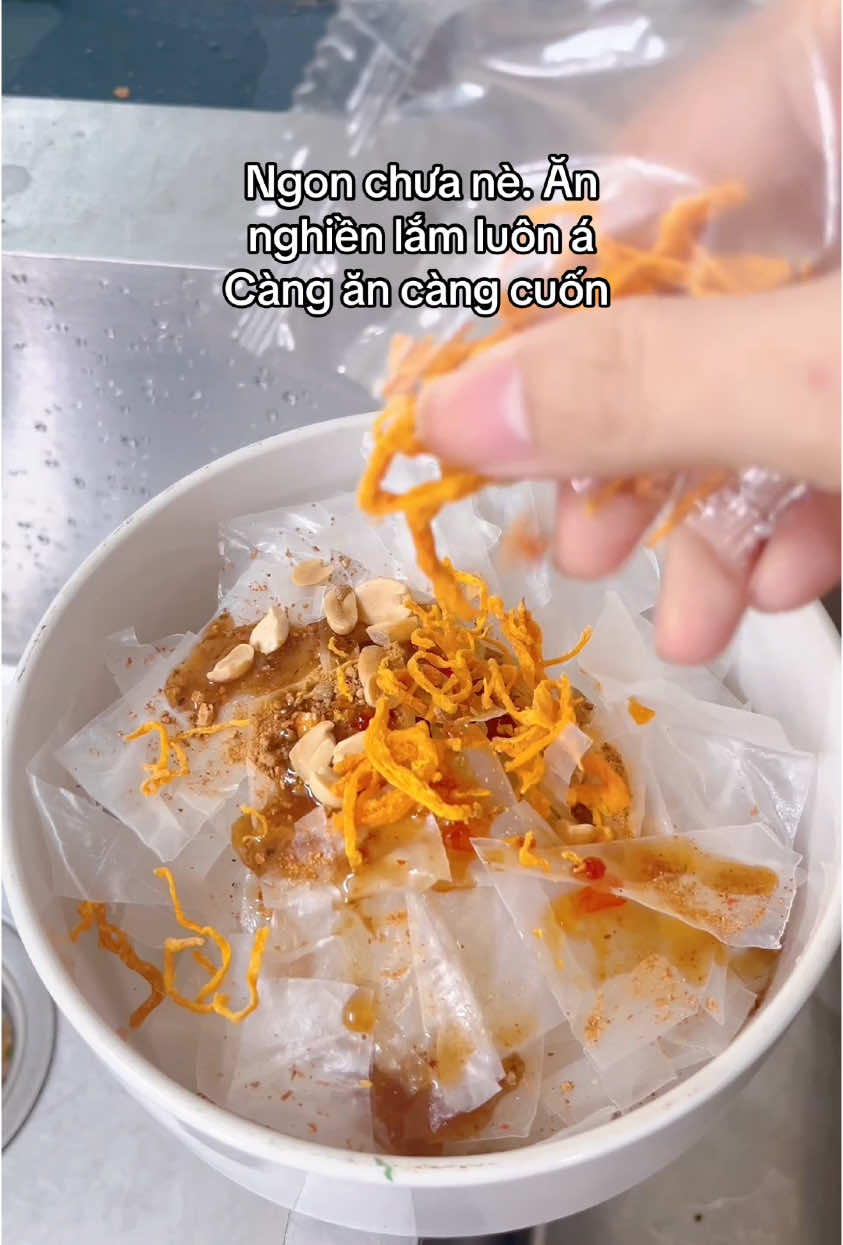 Ngon lắm nha #xuhuong #banhtrang #banhtrangtron 