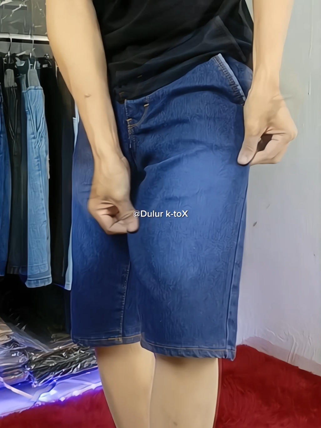 klik keranjang kuningnya ya#celanajeans #celanajeanspendekpria #fypシ #celanajeanspendek 