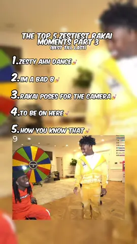 THE TOP 5 ZESTIEST RAKAI MOMENTS PART 3 | #fyp #rakai #2xrakai #kaicenat #tylil #mafiathon #mafiathon2 #rayasianboy @2xRakai @Kai Cenat 
