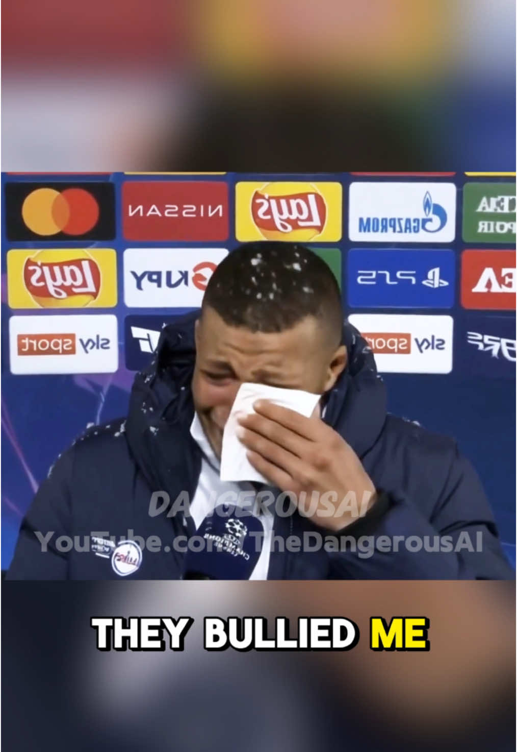 Mbappe says he got bullied by teammates after Liverpool match 😢 #mbappe #realmadrid #madrid #realmadridfc #liverpool #ai #funny #shorts #footballtiktok 