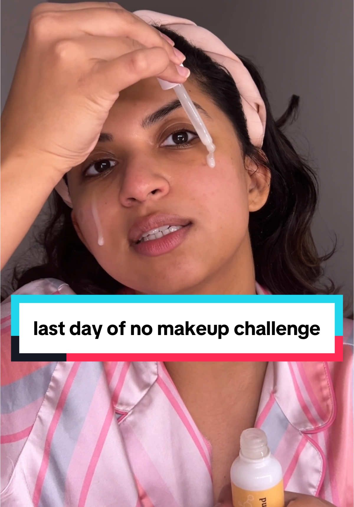 it was def harder than i anticipated but i loved learning how to embrace my skin and experiment fashion/hair more!! #nomakeup #nomakeupchallenge #nomakeupmakeup #nomakeuplook #nomakeupgirl #makeupchallenge #browngirl #tamil #browntok   @Caudalie @cocokind @La Roche-Posay @LaRochePosayUS @Farmacy Beauty @Origins Skincare @indē wild 