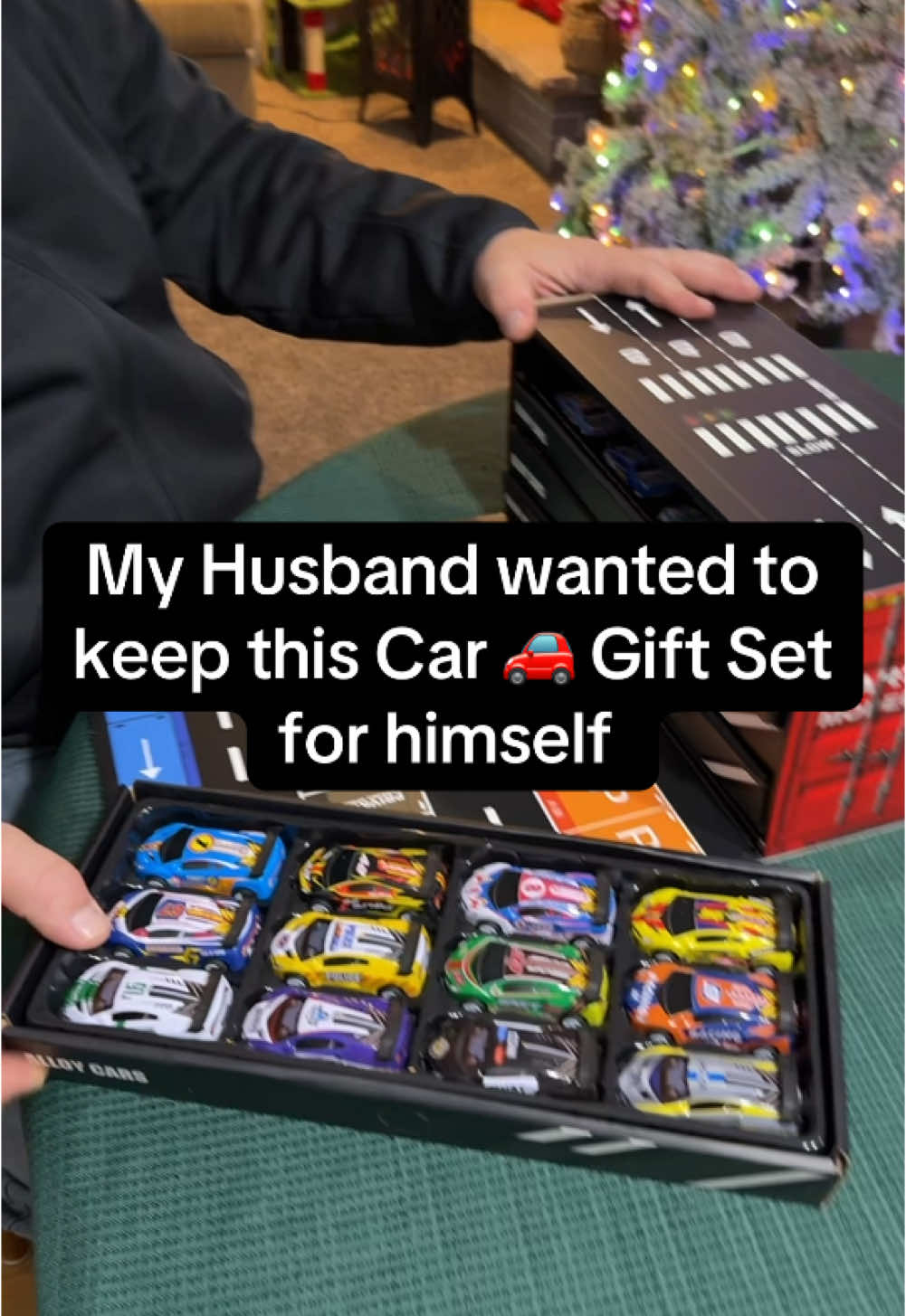 48 😅 piece car 🚗 gift set that comes with the parking garage as the storage case! So fun and easy storage & clean up! #cars #toycars #toysforkids #carsforkids #racecars #giftsforkids #giftsfortoddlers #toddlergifts #giftideas #christmasgiftideas #christmashauls #tiktokshopblackfriday #tiktokshopcybermonday 