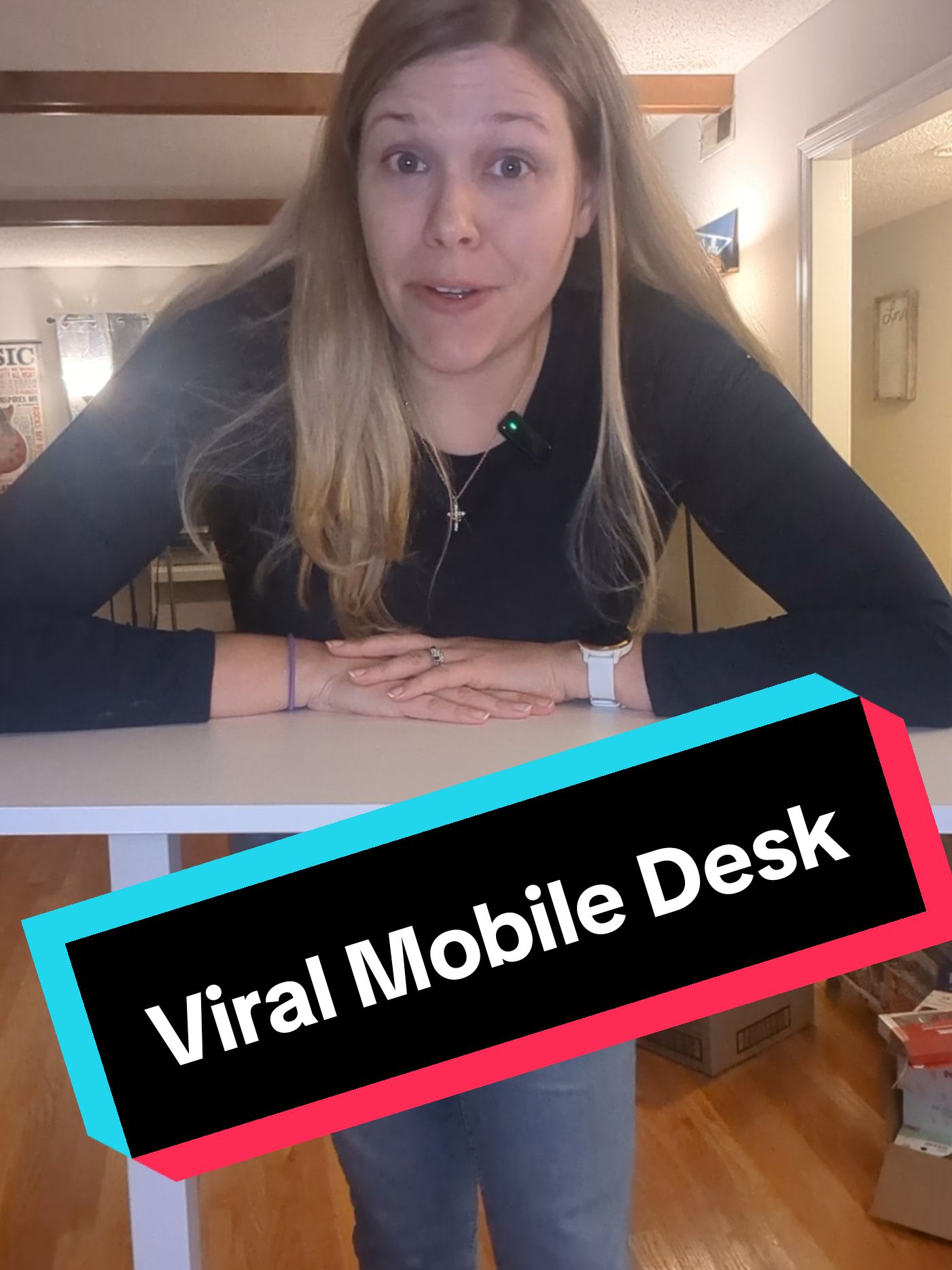 I love this thing so much! #tiktokshopblackfriday #tiktokshopholidayhaul #sweetfurniture #sweetfurniturepicks #desk #rollingdesk #wfh #giftideas 