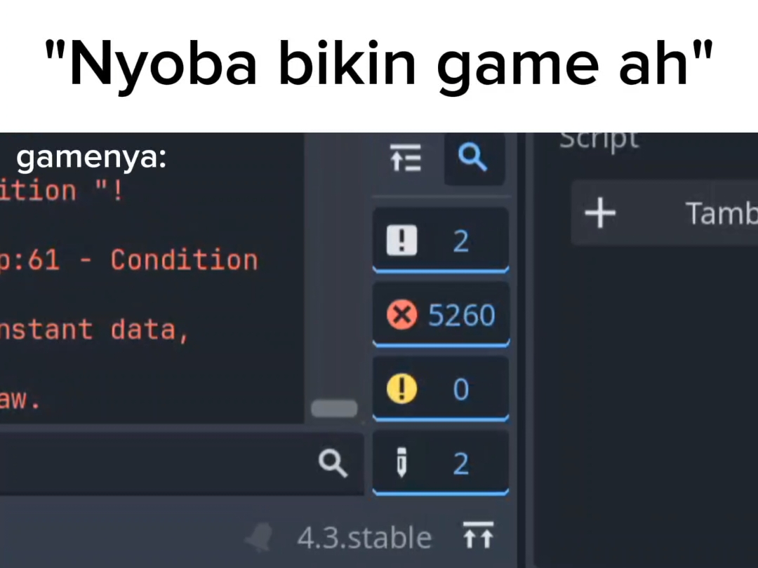 menyala hp ku 🔥🔥 #gamedev  #godot  #4u  #fy  #fyp 