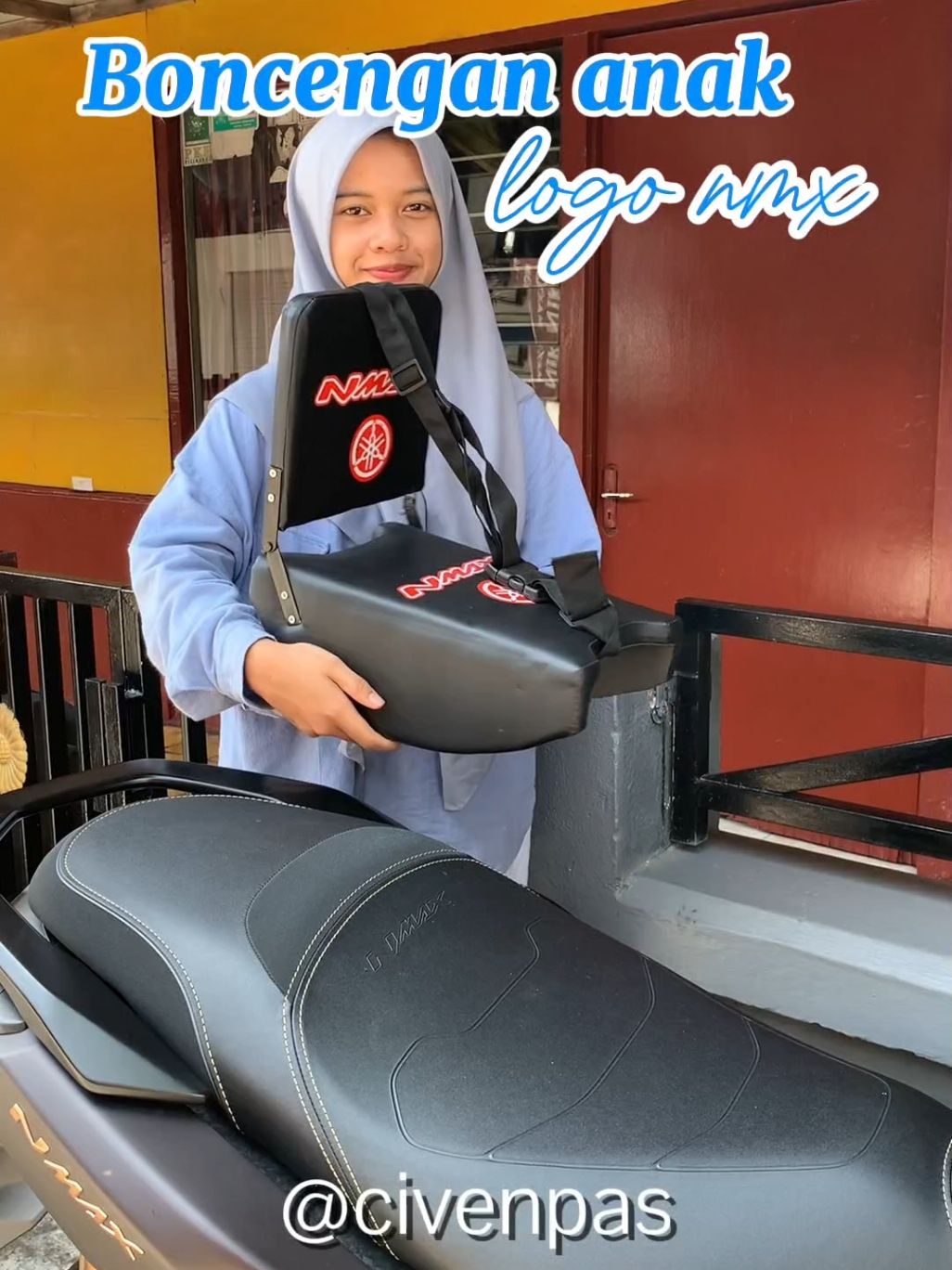 Ready boncengan logo nmx buruan gas chakout🥰💓#boncengananak #nmx 