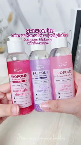 Cuma 30ribu udah dapet 2 loh feminine wash + serum spray #propolisfemininewash #femininehygiene #sabunkewanitaan #amanbuatbumildanbusui #propolis #fypage 