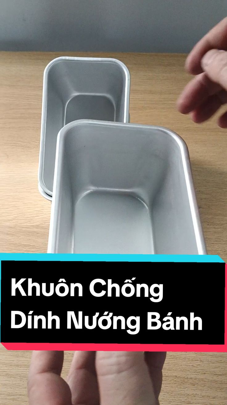 Khuôn, khay nướng bánh mì hình chữ nhật đáy chống dính #khuonlambanh #banhmi #dodungtienich #fyp #muahangtaitiktokshop #suhuongtiktok #xuhuong 