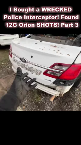I Bought a WRECKED Police Interceptor! Found 12G Orion SHOTS! Part 3#CROWNRICKAUTO #CARS #POLICE #AUCTION #P71 #Sheriff