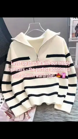 Layer up in style with our trendy sweaters – the perfect addition to your autumn wardrobe! 🍁👚#sweater#stripedsweater#striped #comfortable #tiktokshop #foryou #foryoupage #girl#women#fyp #fall#falldealsforyou #winter#longsleeve #pants#trousers #comfortable #pocket#highwaistpants #highwaist #tiktokshop #foryou #foryoupage #girl#women#fyp #fall #falldealsforyou #womenswear #TikTokMadeMeBuyit #spotlight #tiktokshopbacktoschool #comfortable #us #tiktokshop #foryoudays #stockholmstyle #fyp #falldealsforyou #blackfriday #dealdrops #dealsforyoudays #tiktokshopbacktoschool #tiktokmademebuyit #spotlightfinds #apotlight #OOTD #us #fashion #elegant #pretty #cute #TrendNew #StylishOuterwear #IGotItFromTikTok #TikTokshop #Fashion2024tiktokshopblackfriday #tiktokshopcybermonday #tiktokshopholidayhaul #blackfriday #tiktokshopblackfriday #tiktokshopcybermonday #sportlightfrinds 