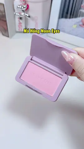 Màu má hồng cân được mặt mộc tui mee dạo gần đây 🤩 #mahong #makeup #mooneyes #reviewlamdep #goclamdep #embehan04 #unboxing 