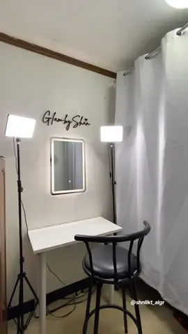 my dream make-up studio🥹 💄  Glam by Shan✨  #fyp #fypage #makeup #hmuaphilippines #hmua #hmuaph #makeupartist #studio #makeupstudio 