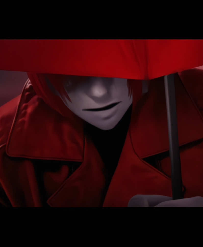 #文字化化#アライトモーション#静止画#編集#赤い傘の男#息抜き